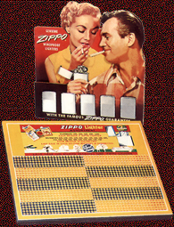 Zippo Punchboard